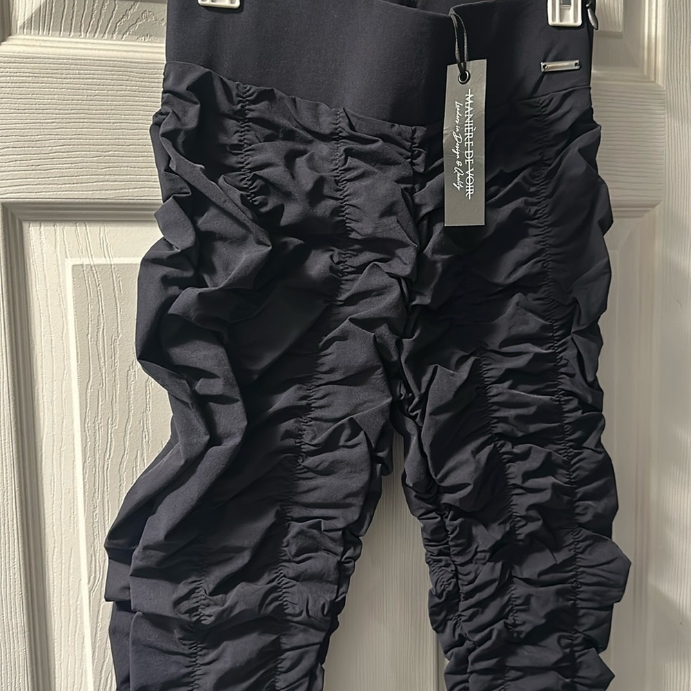 Maniere de Voir ruffle pants